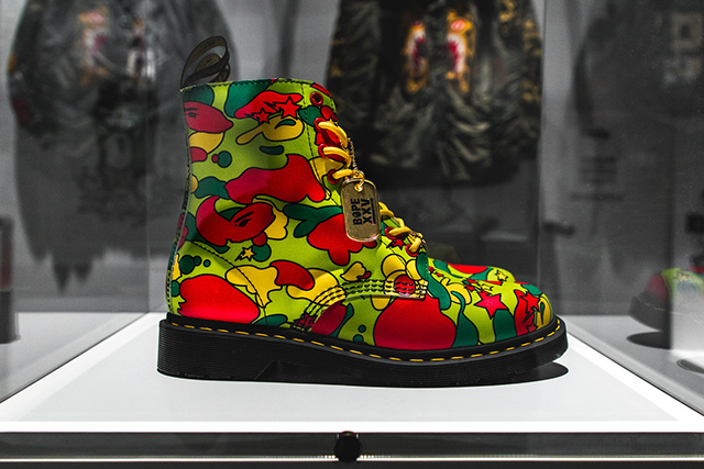 bathing ape doc martens