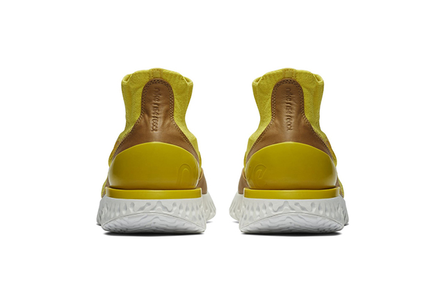 nike rise react flyknit yellow
