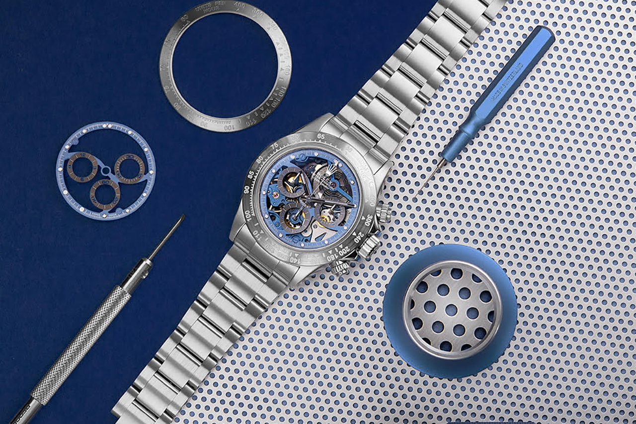 Skeleton Concept buat Rolex Daytona 