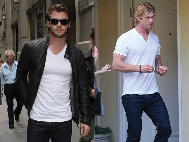 chris hemsworth casual style