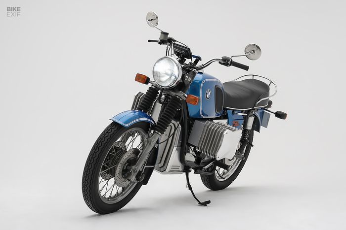 BMW R75 Klasik Dimodif Jadi Motor Listrik Ini Wujudnya