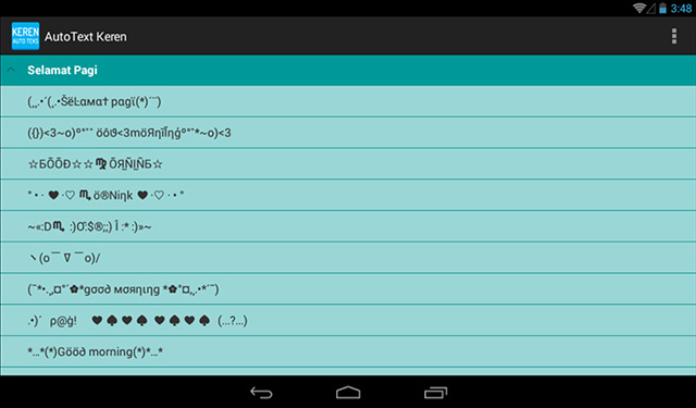Autotext Keren Aplikasi Teks Otomatis Android Dengan Segudang Koleksi Autotext Blackxperience Com