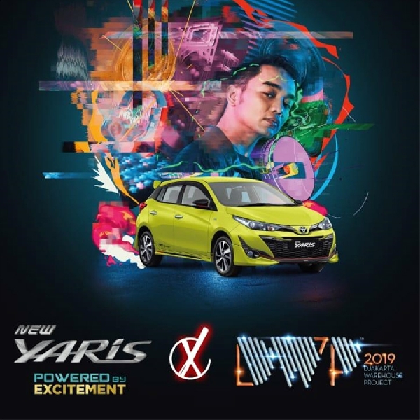 Toyota Yaris Ikut Ramaikan Djakarta Warehouse Project 