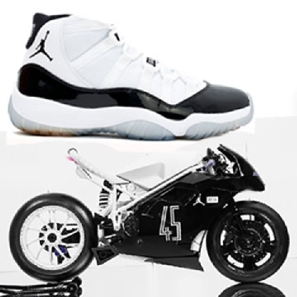 Sepatu Air Jordan XI Concord Lahirkan Modifikasi Ducati 916 