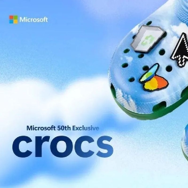 Crocs Hadirkan Sandal Spesial Bertema Windows XP Ini