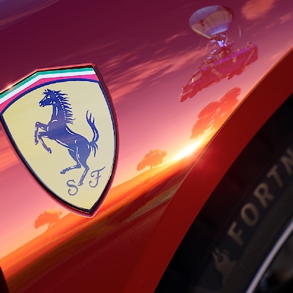 Fortnite Bekerja Sama dengan Ferrari untuk "In Game First Licensed Car"