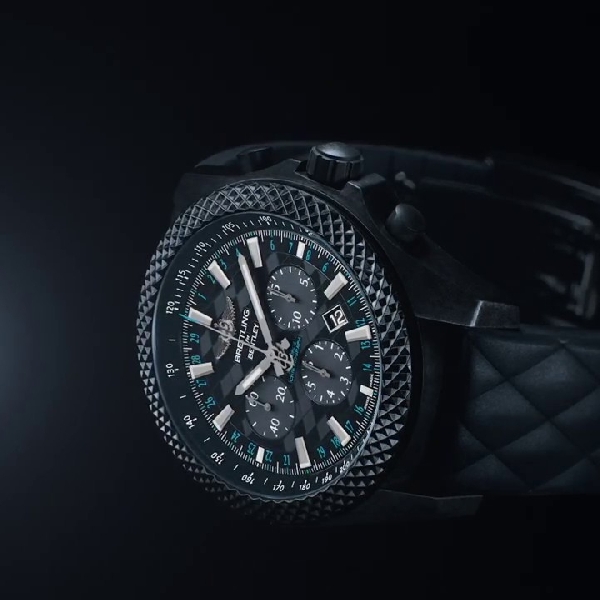 Bentley GT Dark Sapphire Edition, Jam Tangah mewah Kolaborasi Bentley - Breitling
