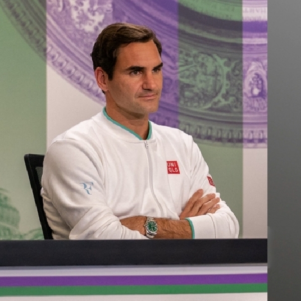 Arloji Rolex Roger Federer Saat Kembali ke Wimbledon 