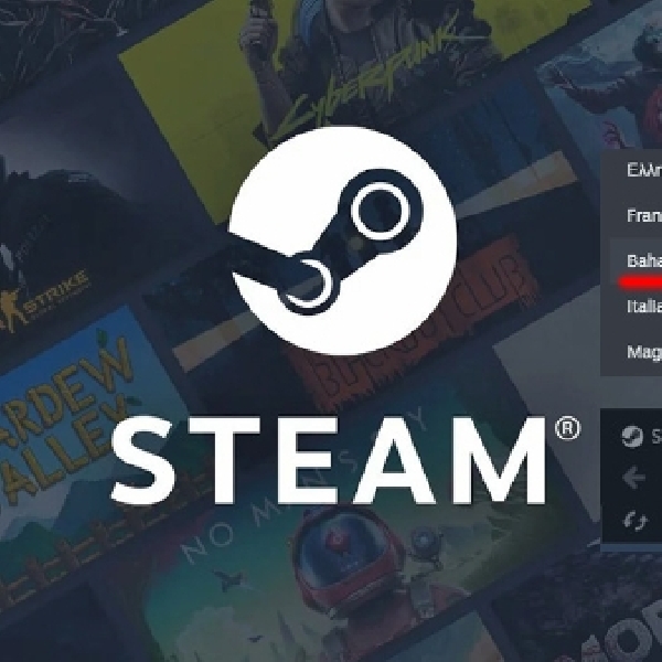 Steam Resmi Rilis Fitur Layanan Bahasa Indonesia