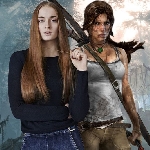 Intip Tampilan Perdana Sophie Turner Jadi Lara Croft