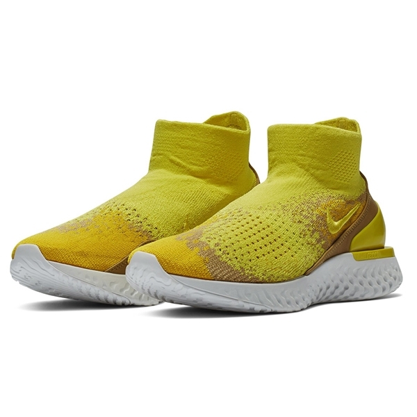 Nike Rise React Flyknit Tampil Keren Dalam Balutan Sonic Yellow