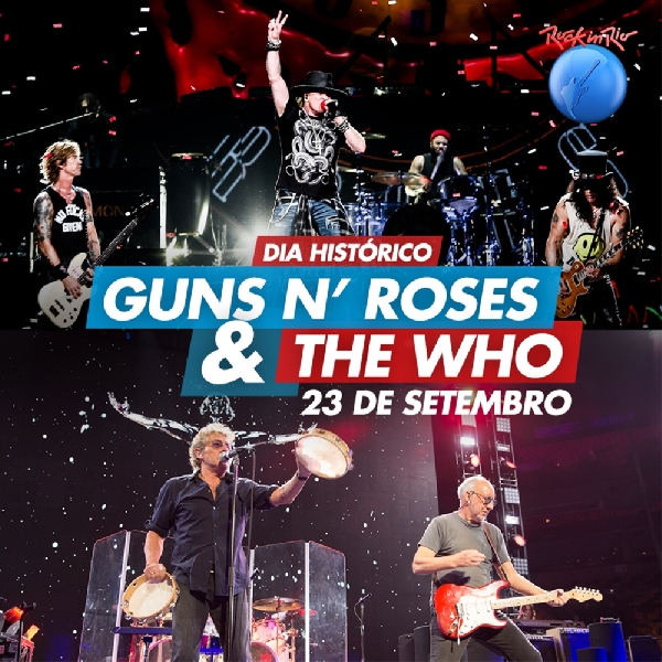 Semarakkan Festival Rock, GNR Dan The Who Konser Satu Panggung