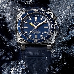 Kerennya Bell &amp; Ross BR 03-92 Diver Blue