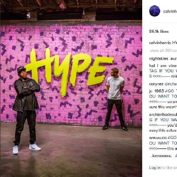 Calvin Harris dan Dizzee Rascal Luncurkan Video Musik Terbaru 'Hype'