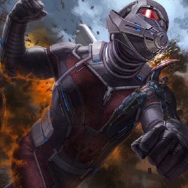 Karya Seni Ini Tampilkan Ant-Man Melawan Captain America