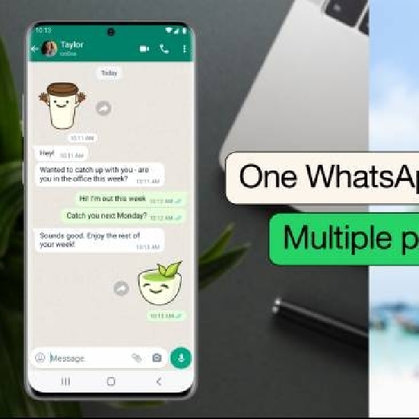 Fitur Baru WhatsApp, 1 Akun Bisa Dipakai Pada 4 Perangkat Sekaligus