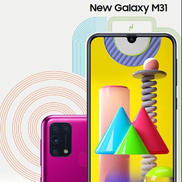 Samsung  M31 Quad Camera 64 MP dan Baterai 6000 mAh Ramaikan Awal Tahun 2020