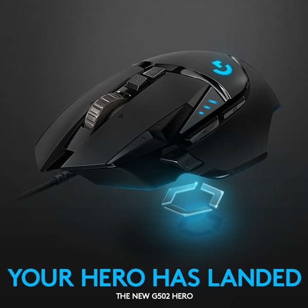 Logitech G502, Gaming House dengan Sensor Hero 16K