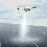 Membersihkan Panel Surya Yang Sulit Jadi Lebih Mudah dengan Menggunakan Drone