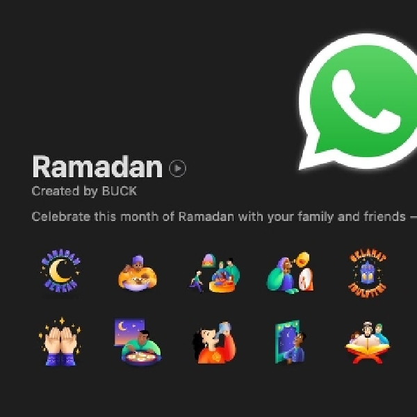 Stiker Khusus Bertema Ramadhan dari Whatsapp bakal Bikin Seru Puasamu