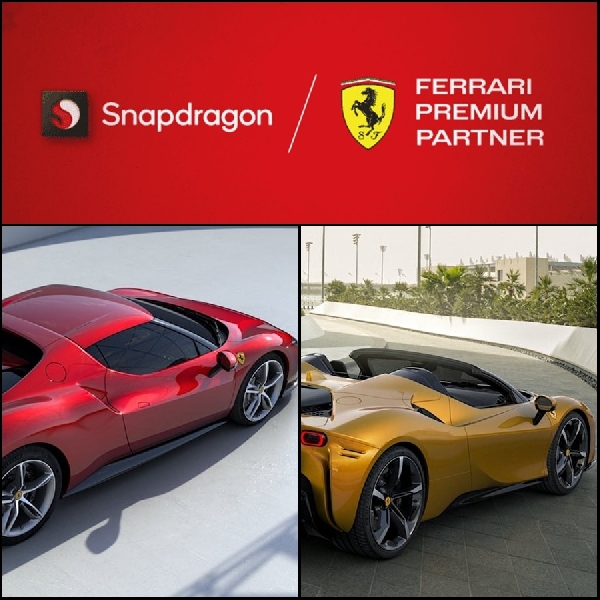 Qualcomm dan Ferrari Kembangkan Teknologi Kokpit Digital 