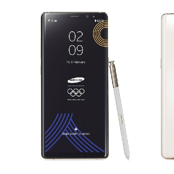 Samsung Hadirkan Galaxy Note 8 Edisi Spesial Olympic Winter Games 2018
