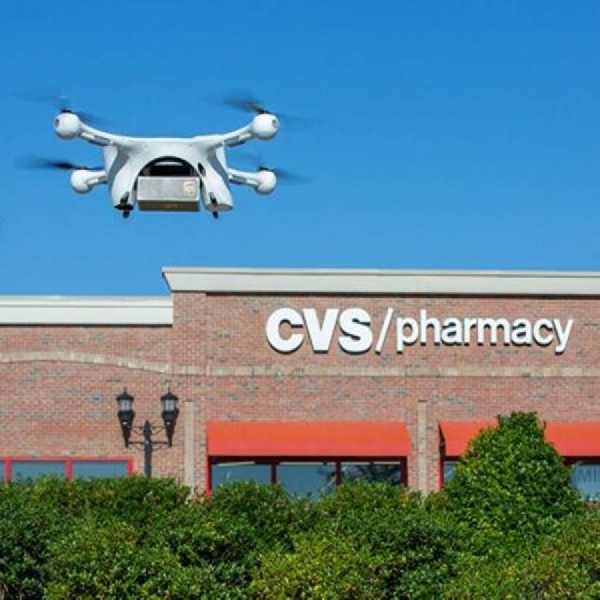 Gunakan Drone, UPS dan CVS Kirimkan Bantuan Obat-obatan di AS