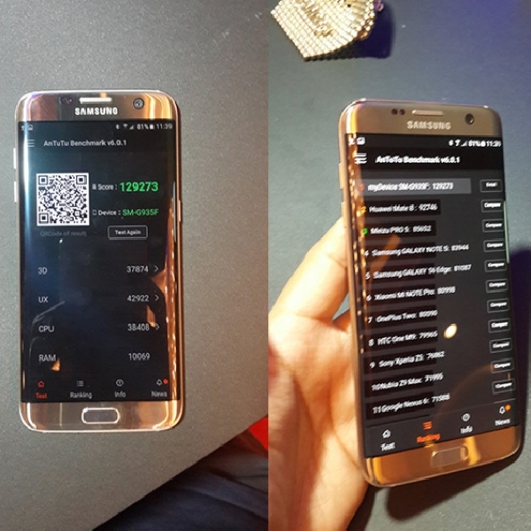 Inilah Skor AnTuTu Benchmark Galaxy S7, Mengejutkan