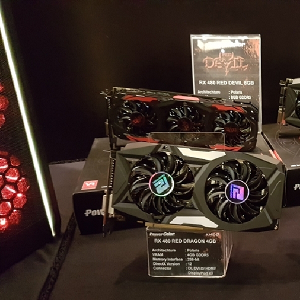 Spesifikasi dan Harga 4 Tipe Kartu Grafis AMD Radeon RX 500