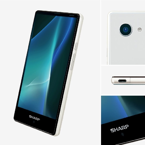 Berbodi Mini, Smartphone Baru Sharp Ini Tampil Gahar