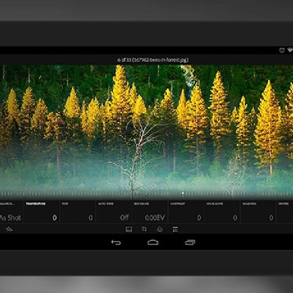 Adobe Lightroom di Android Kini Bisa Diunduh Gratis