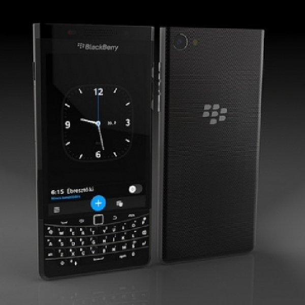 Screenshoot ini Tunjukan Penggunaan Android 7.0 Nougat Pada BlackBerry Mercury