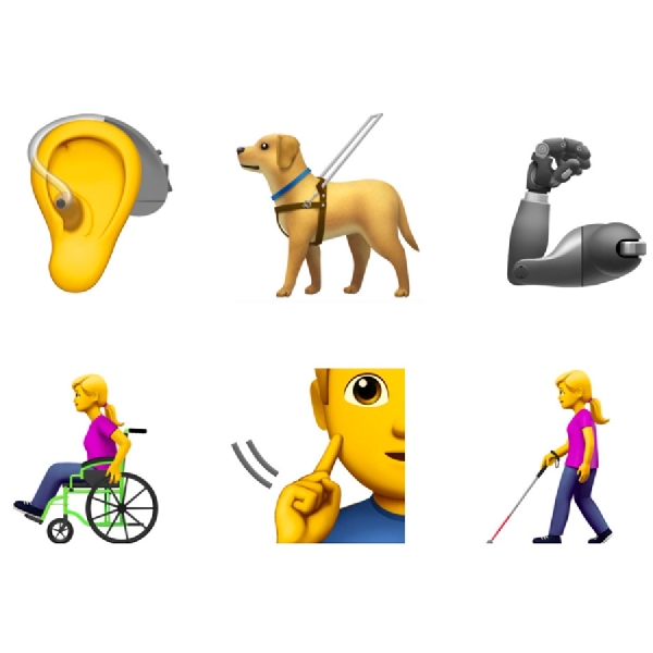 Apple Siap Hadirkan Emoji Bagi Kaum Disabilitas