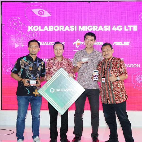 Tingkatkan Teknologi 4G LTE Terbaru, Qualcomm Gandeng Telkomsel dan ASUS