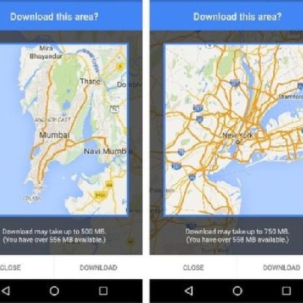 Google Maps Kini Punya Fitur Offline