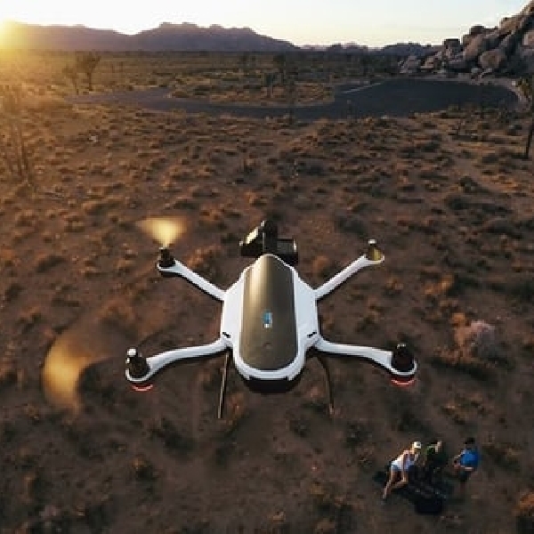 Dapat Dilipat, Ini Drone Perdana GoPro