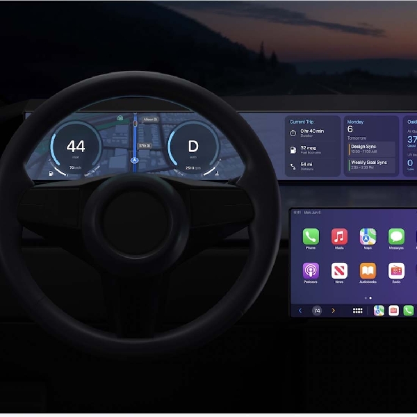 iOS 16 dan Apple CarPlay Terbaru Bawa Integrasi Panel Instrumen Mobil Ke iPhone