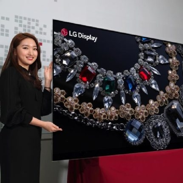 LG Luncurkan Layar Pertama Beresolusi 8K