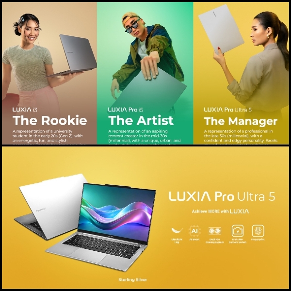 Luxia Laptop Pertama Polytron untuk Rayakan 50 Tahun, Simak Spesifikasinya Pals