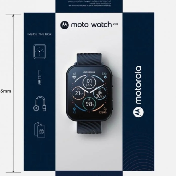 Moto Watch 200 akan Hadir dalam 2 Pilihan Desain