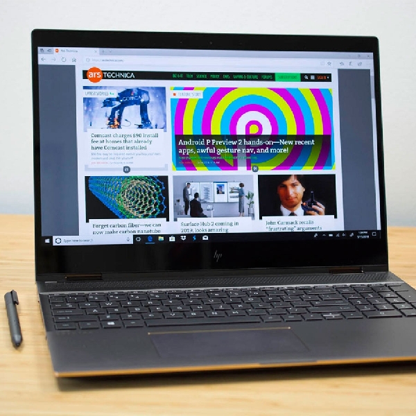 Review New HP Spectre x360 15: Layar OLED Top, Namun Tidak di TrackPad