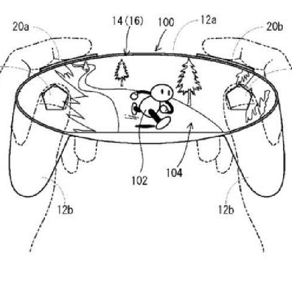 Nintendo Patenkan Gamepad Berlayar Sentuh Hibrida