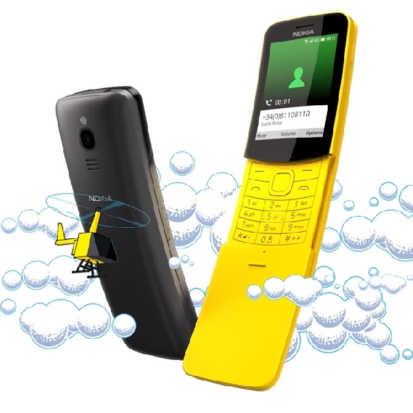 Ponsel Pisang Nokia 8110 Dihidupkan Kembali di MWC 2018