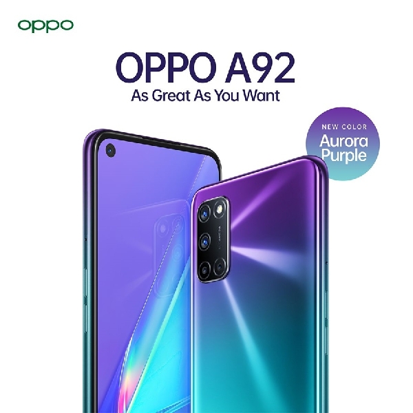 Oppo Indonesia Rilis Warna Terbaru Untuk A92