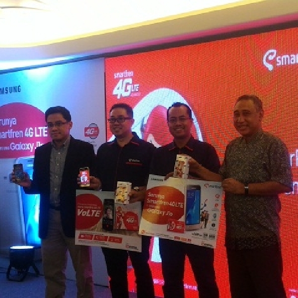 Perluas Layanan VoLTE, Smartfren Hadirkan Paket Bundling Samsung Galaxy J1 Edisi 2016