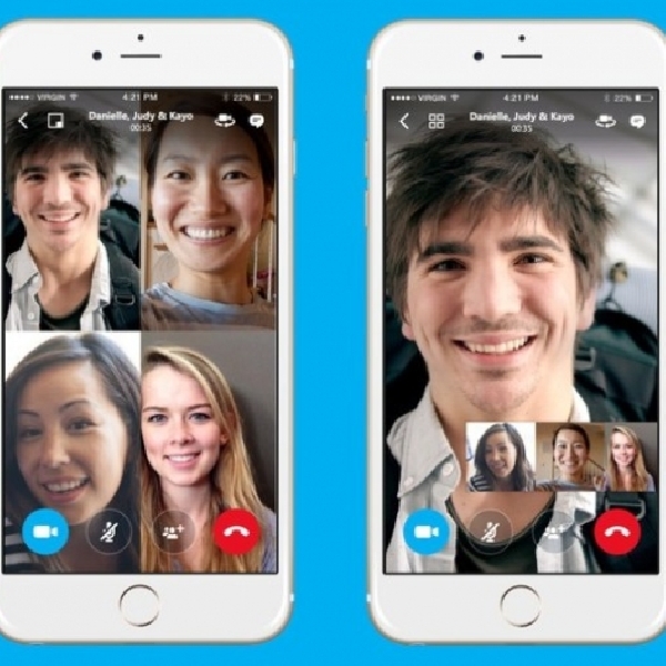 Skype Hadirkan Fitur Video Call Group Untuk iOS Dan Android