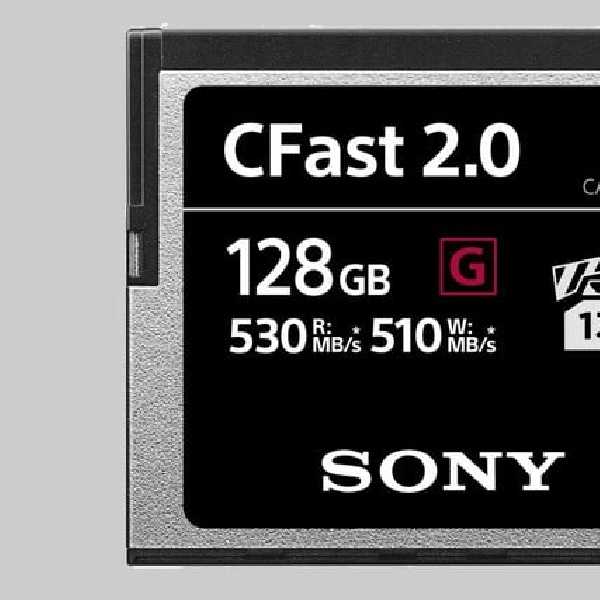 Sony G Series CFast 2.0, Compact Flash Untuk Kalangan Professional