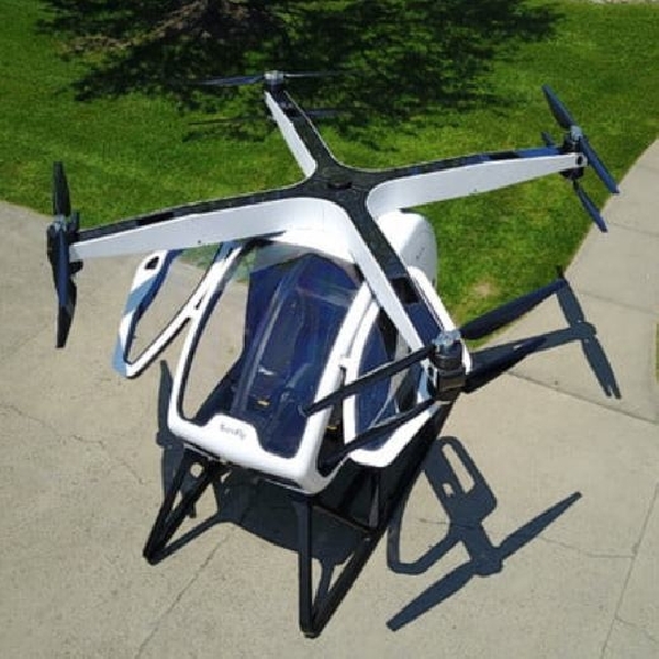 SureFly, Drone dengan 2 Penumpang, Siap Mengantarkan Anda ke Kantor
