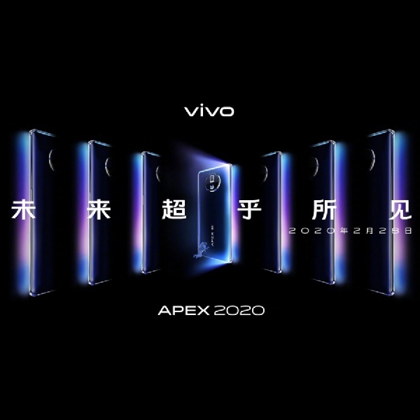 Teaser Vivo APEX 2020 Menunjukkan Desain, Kamera, dan Pengisian Nirkabel 60W