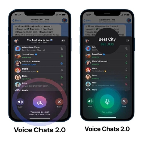 Voice Chats 2,0 Telegram Saingi Clubhose